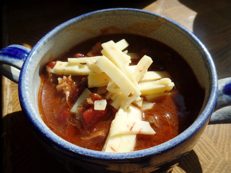 Chili mit Käse