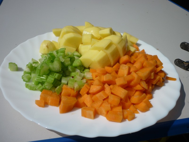Gemüsewürfel